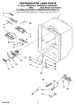 Diagram for 02 - Refrigerator Liner Parts