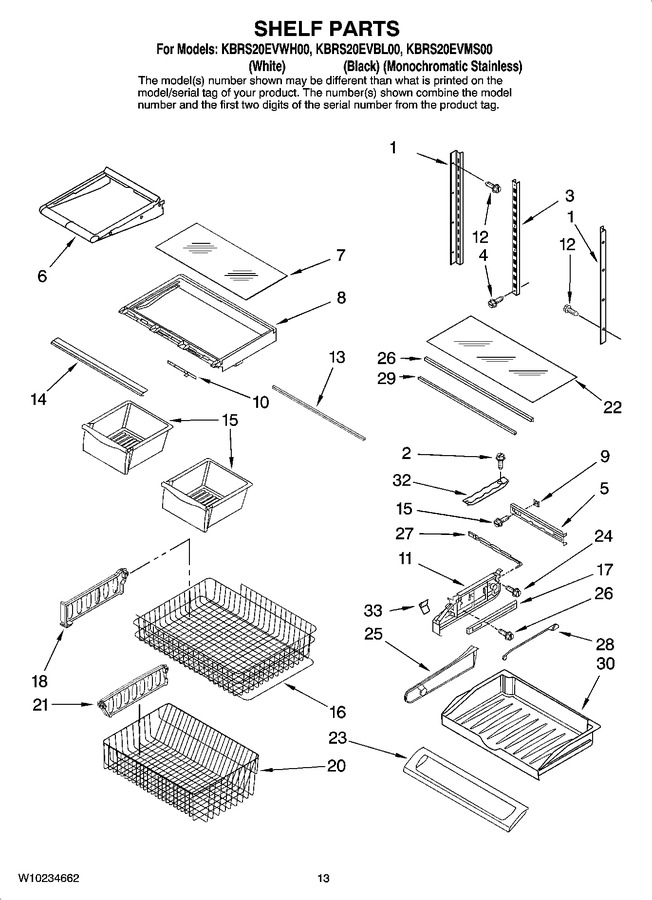 Diagram for KBRS20EVWH00