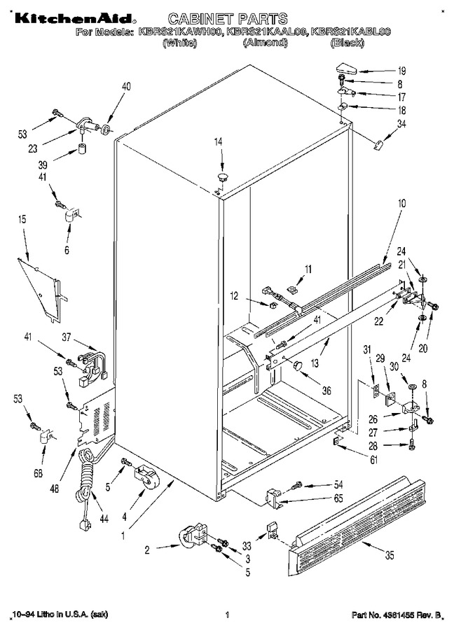 Diagram for KBRS21KAWH00