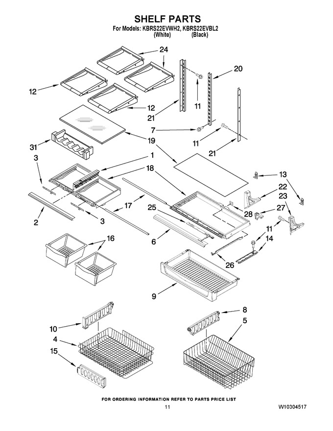 Diagram for KBRS22EVWH2