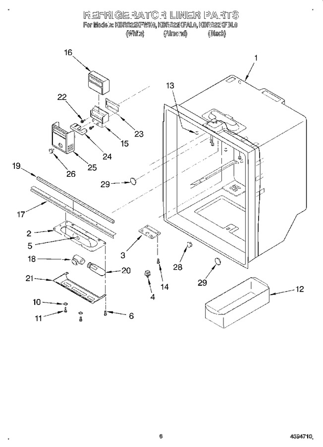 Diagram for KBRS22KFWH0