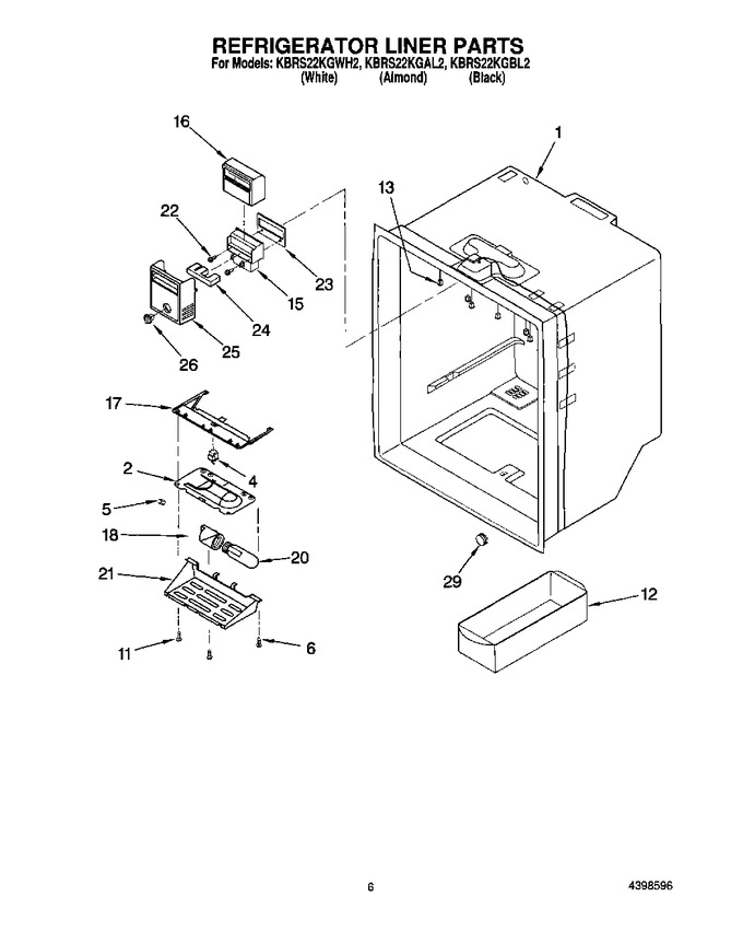 Diagram for KBRS22KGWH2