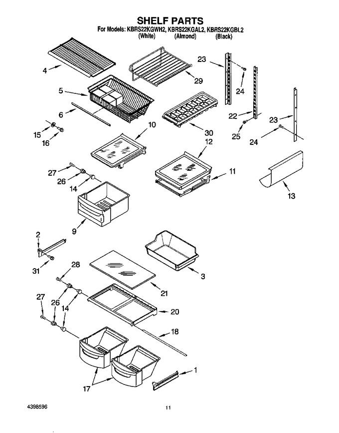 Diagram for KBRS22KGWH2