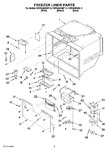Diagram for 02 - Freezer Liner Parts