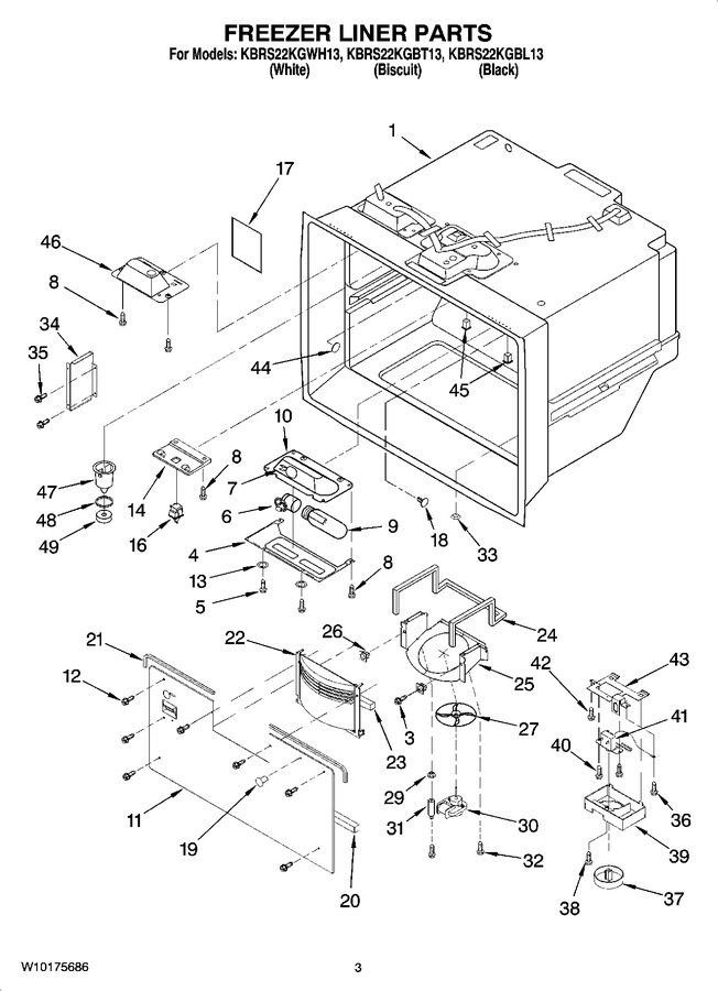Diagram for KBRS22KGBL13