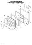 Diagram for 03 - Freezer Door Parts