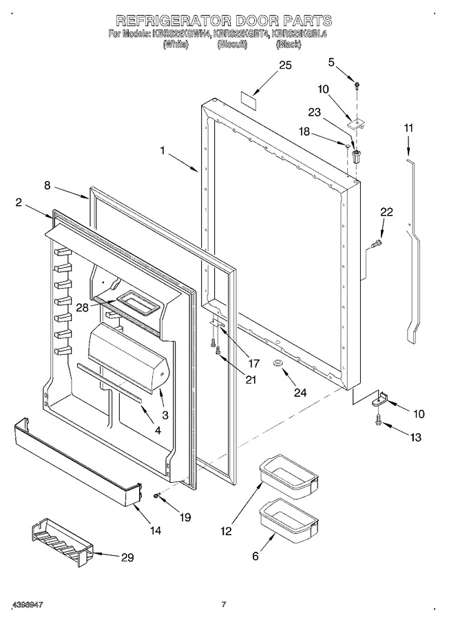 Diagram for KBRS22KGWH4