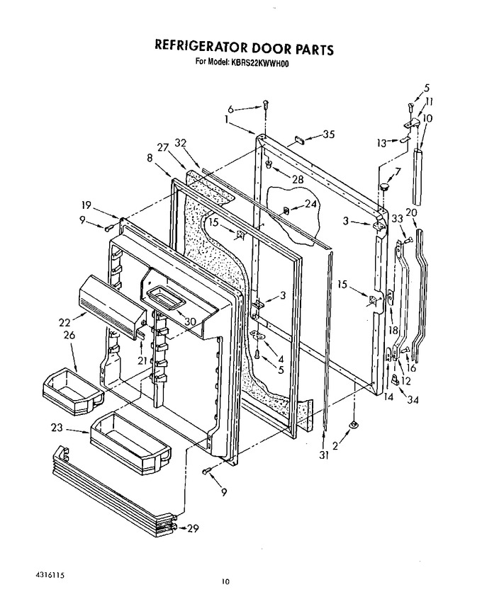 Diagram for KBRS22KWAL00