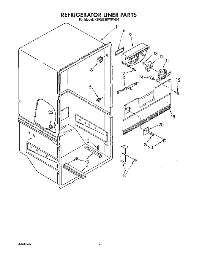 Diagram for KBRS22KWWH01