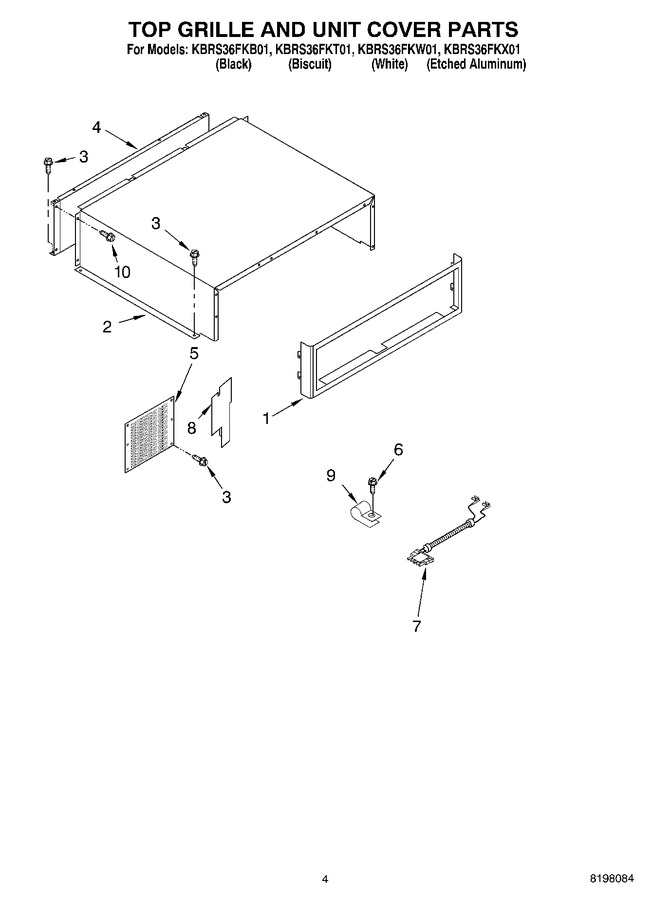 Diagram for KBRS36FKW01