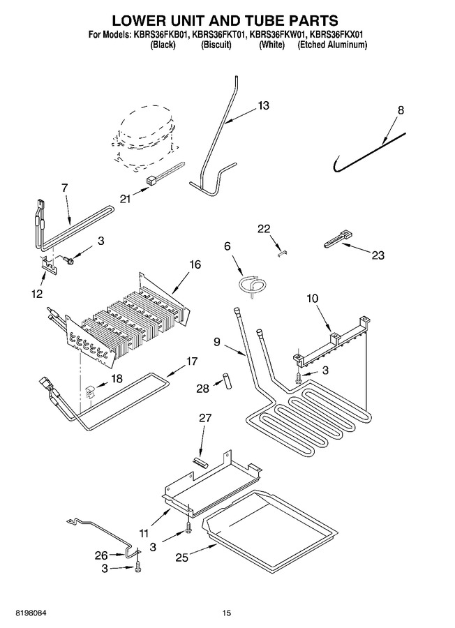 Diagram for KBRS36FKW01