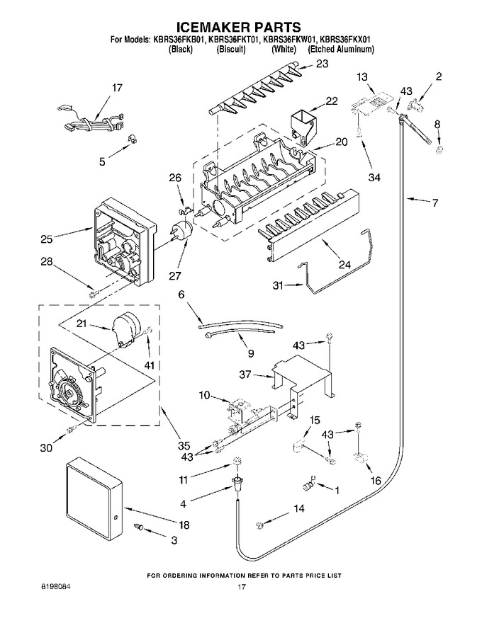 Diagram for KBRS36FKW01