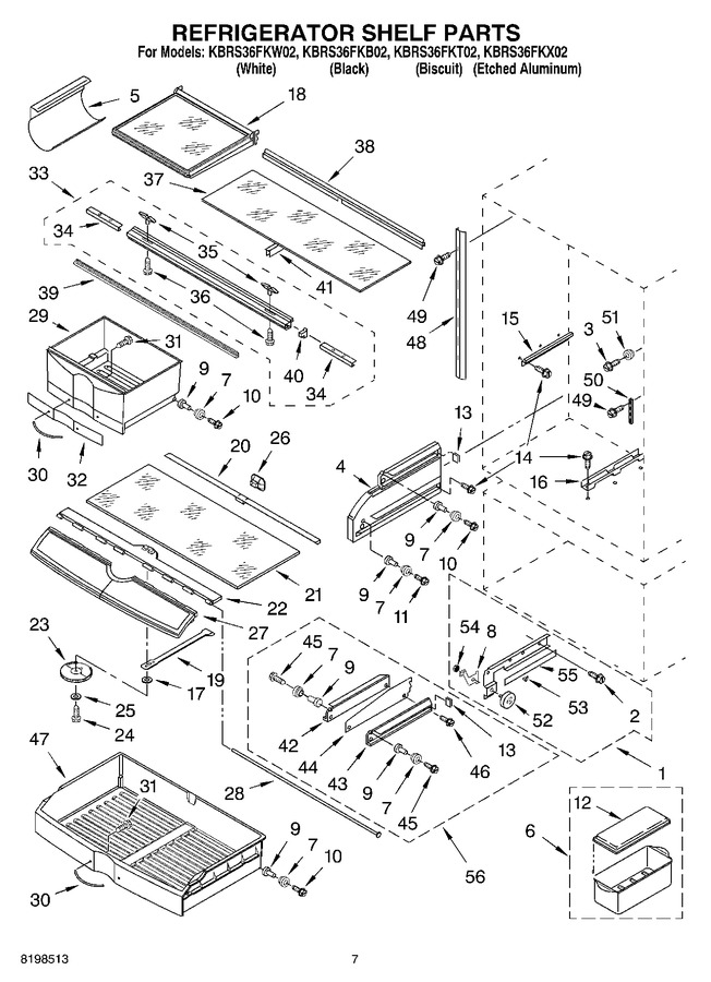 Diagram for KBRS36FKW02