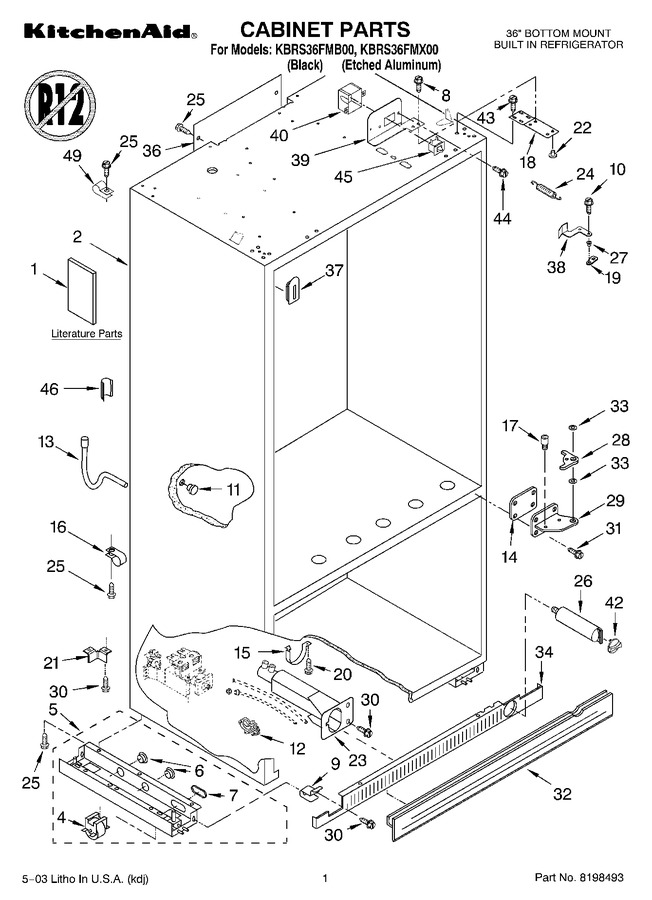 Diagram for KBRS36FMX00