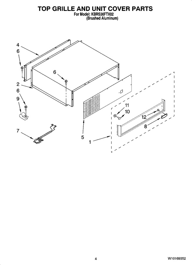 Diagram for KBRS36FTX02