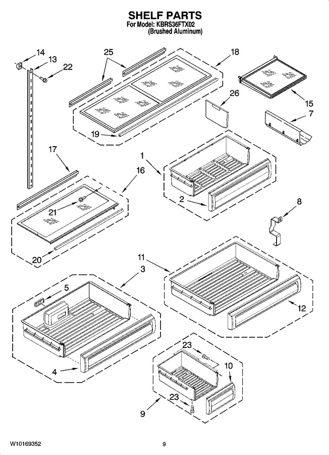 Diagram for KBRS36FTX02