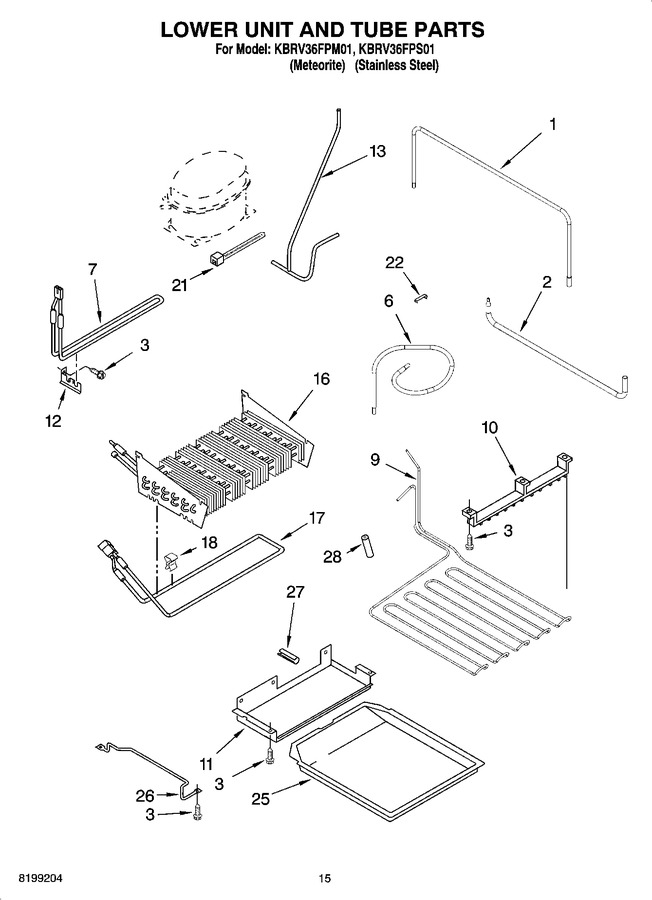 Diagram for KBRV36FPS01
