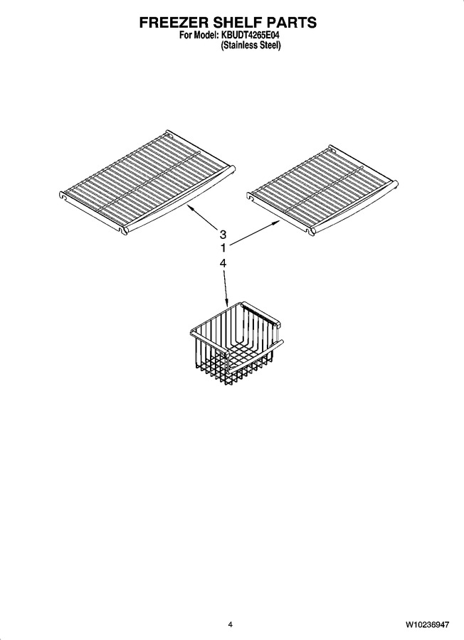 Diagram for KBUDT4265E04