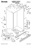 Diagram for 01 - Cabinet Parts
