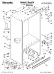 Diagram for 01 - Cabinet Parts