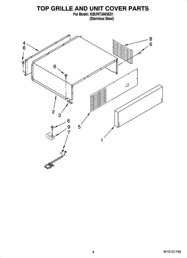 Diagram for KBURT3665E01