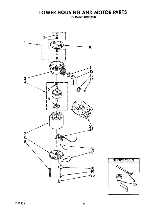 Diagram for KCBC250X