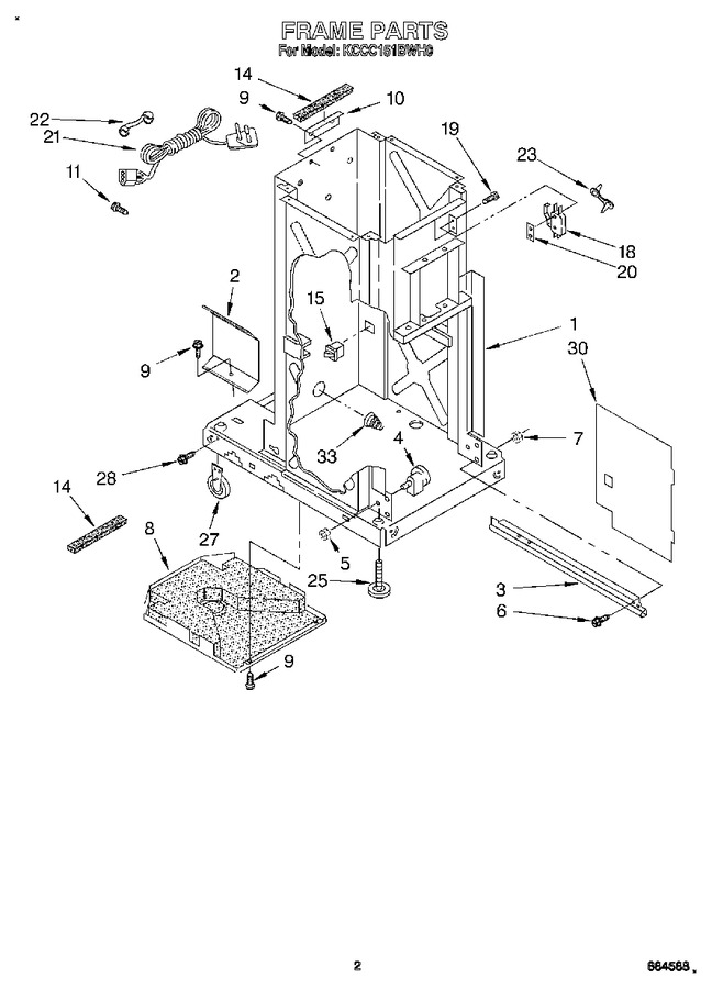 Diagram for KCCC151BWH0