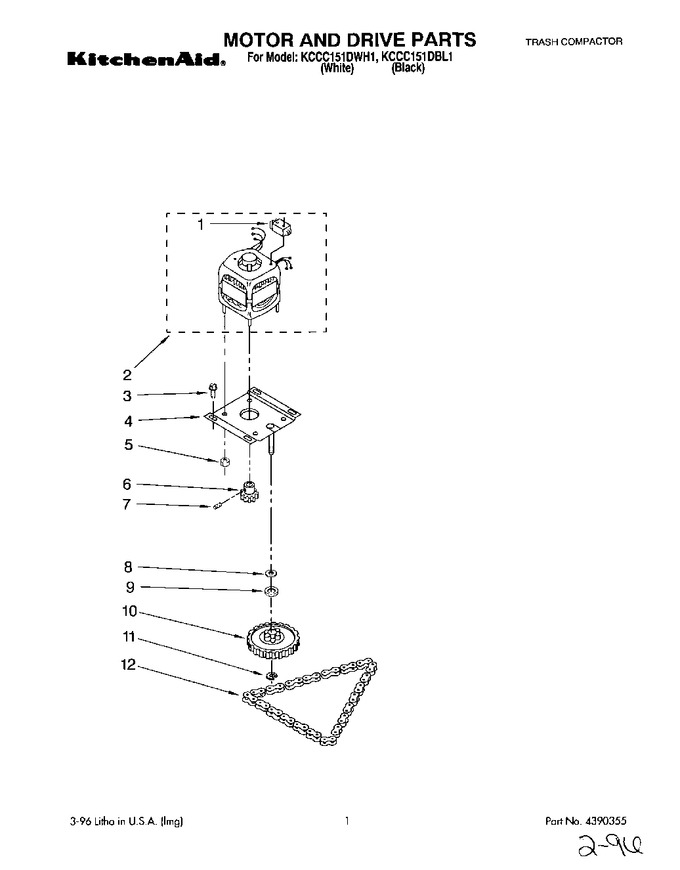 Diagram for KCCC151DWH1
