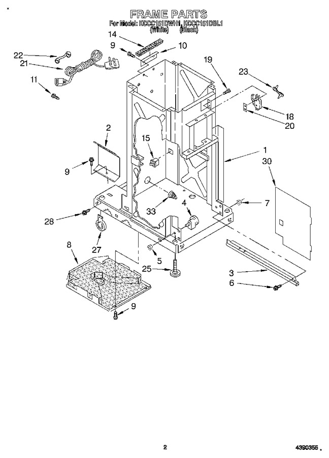 Diagram for KCCC151DWH1