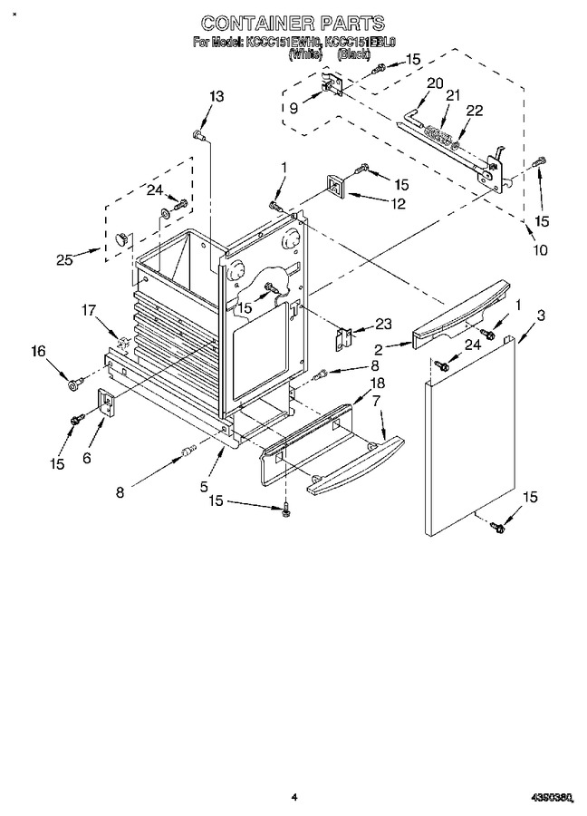 Diagram for KCCC151EWH0