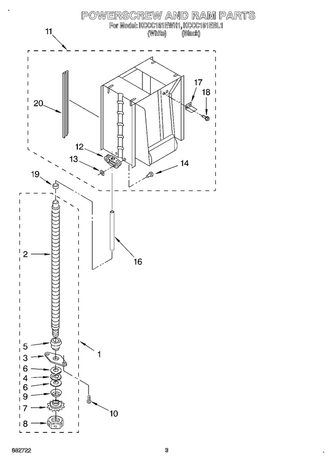 Diagram for KCCC151EBL1