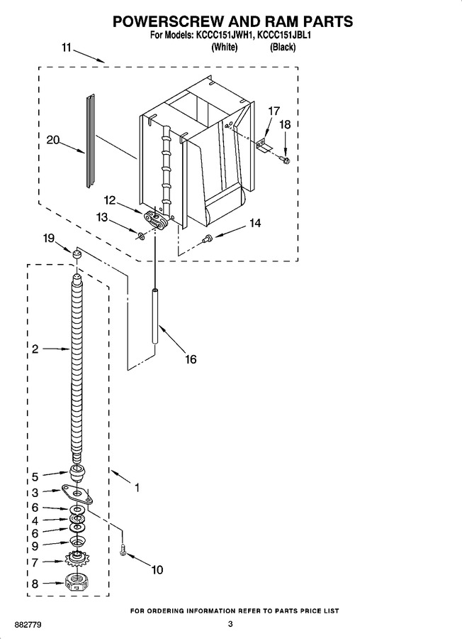 Diagram for KCCC151JBL1