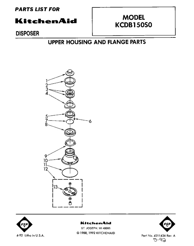 Diagram for KCDB150S0