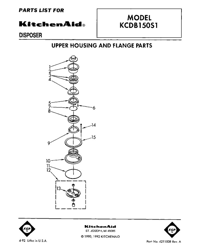 Diagram for KCDB150S1