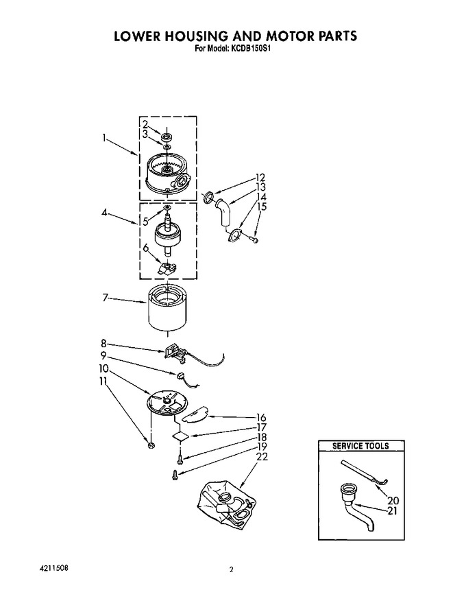 Diagram for KCDB150S1