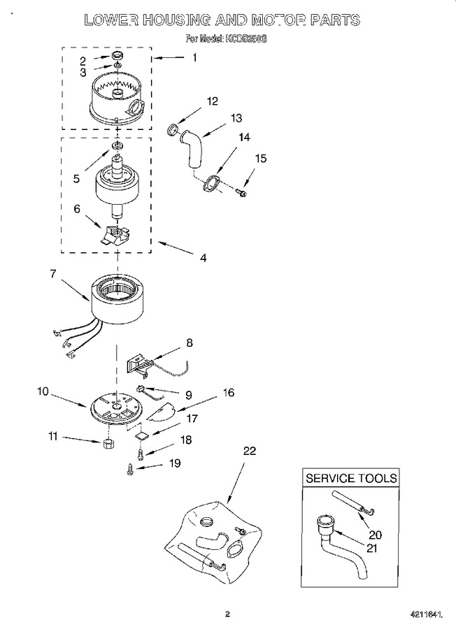 Diagram for KCDB250G