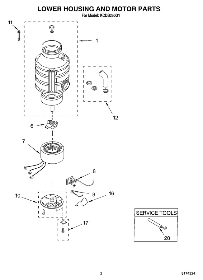 Diagram for KCDB250G1