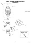 Diagram for 02 - Lower Housing And Motor Parts