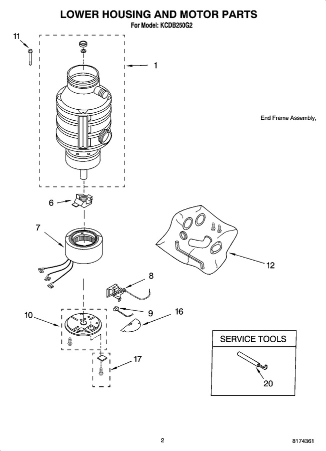 Diagram for KCDB250G2
