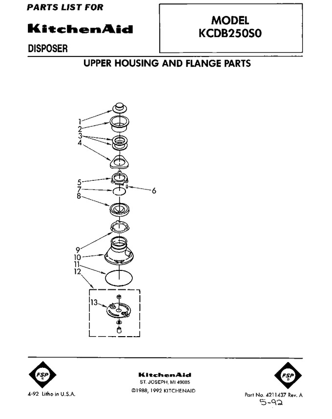 Diagram for KCDB250S0
