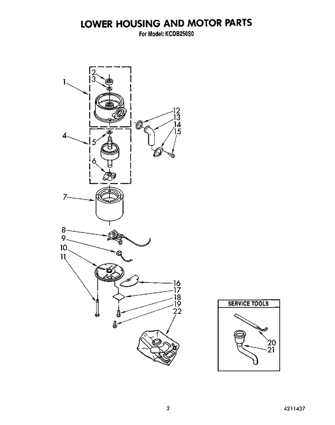 Diagram for KCDB250S0