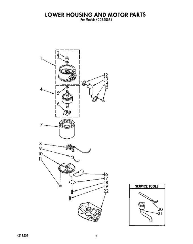 Diagram for KCDB250S1
