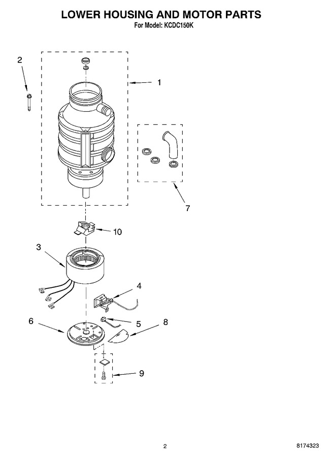 Diagram for KCDC150K