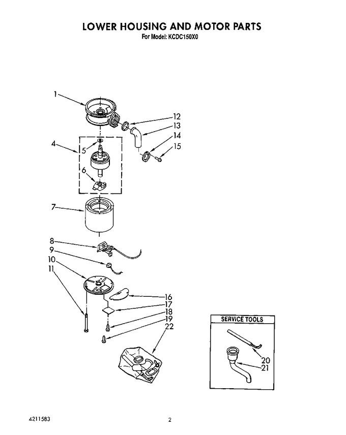 Diagram for KCDC150X0
