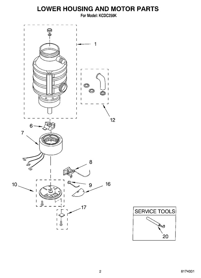 Diagram for KCDC250K
