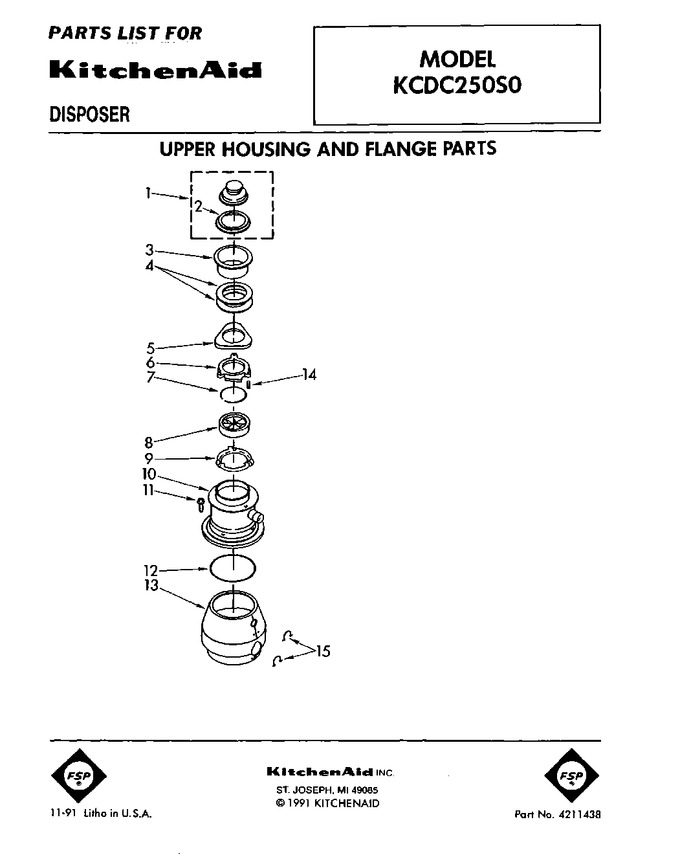 Diagram for KCDC250S0