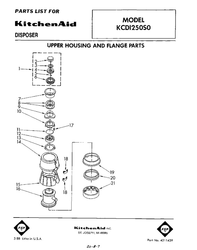Diagram for KCDI250S0