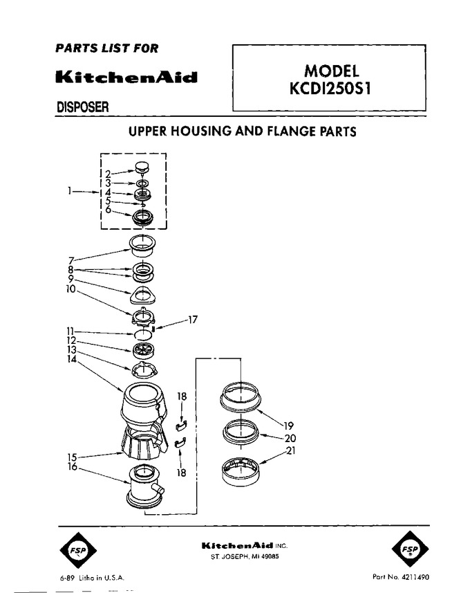Diagram for KCDI250S1