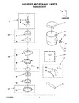Diagram for 01 - Housing And Flange Parts