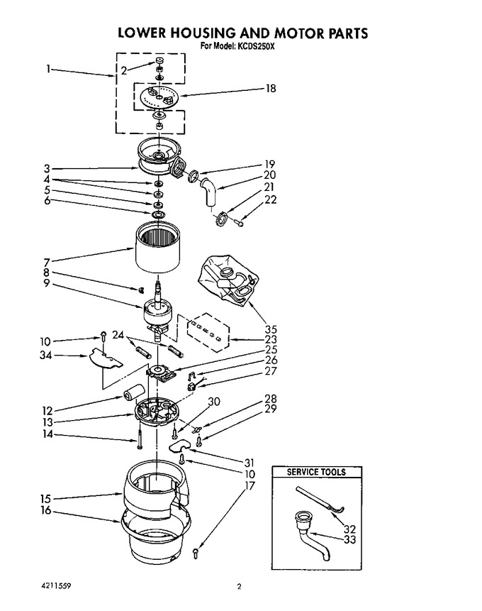 Diagram for KCDS250X